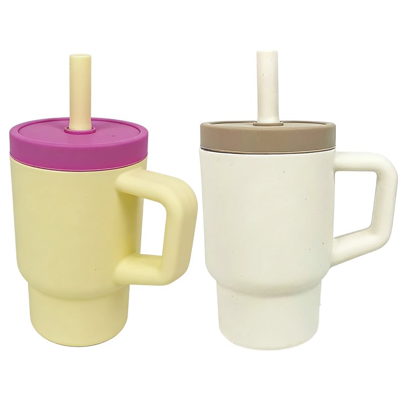 Training Cup Straw - ABZL mit Strohhalm und Griff, 12