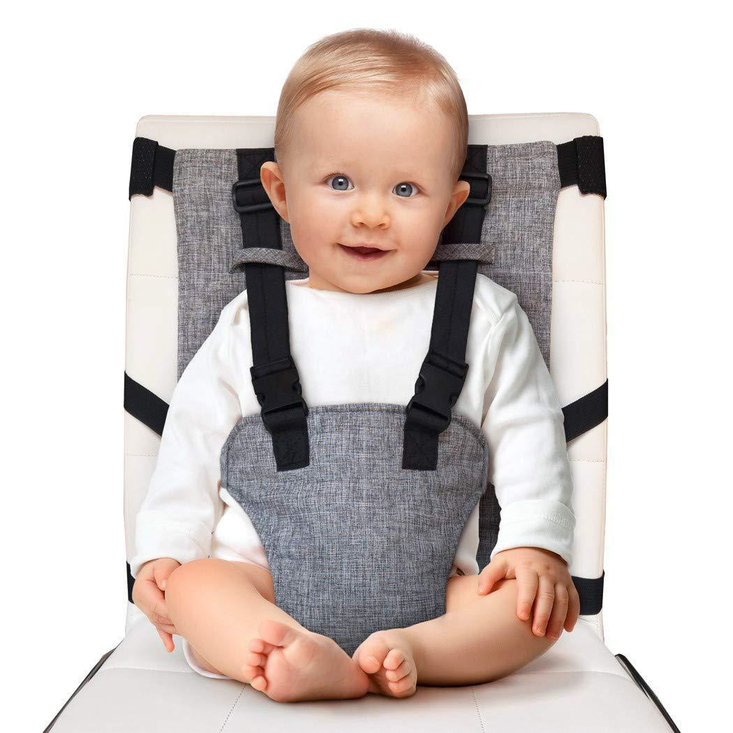 Baby Food Eating Chair - Tragbarer Esszimmerstuhl mit Fixiergurt, Baby- und
