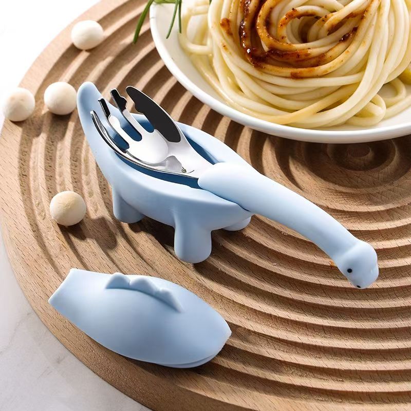 Baby Food Knife Set - Dinosaurier Baby Fütterung Geschirr Set Kind