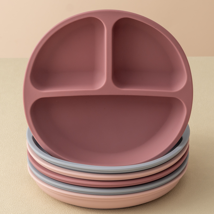 Baby Food Equipment - 1PCS Baby Sucker Silikon Essplatte BPA