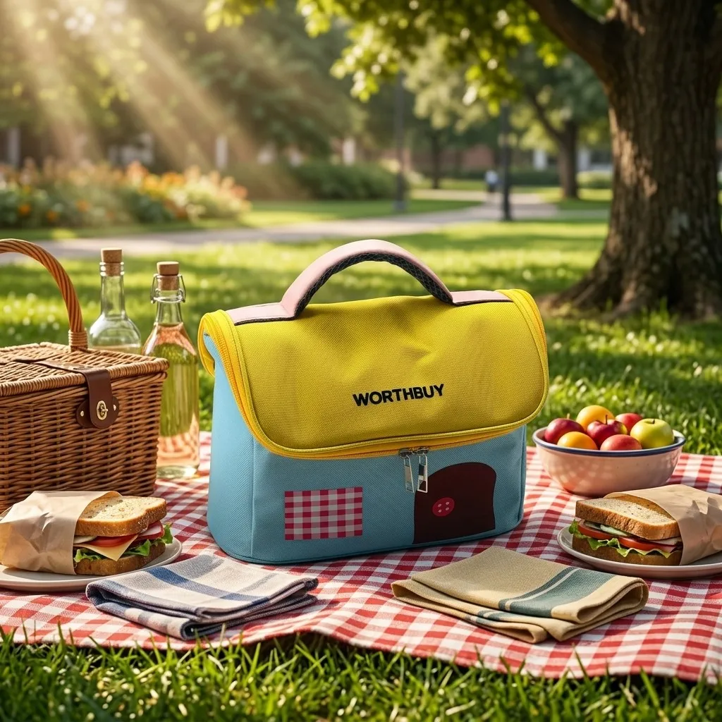 Baby Food Zip Lock Bag - Thermo-Lunch-Tasche, isolierte Bento-Box-Tasche, Oxford, wasserdicht, Aufbewahrungstasche