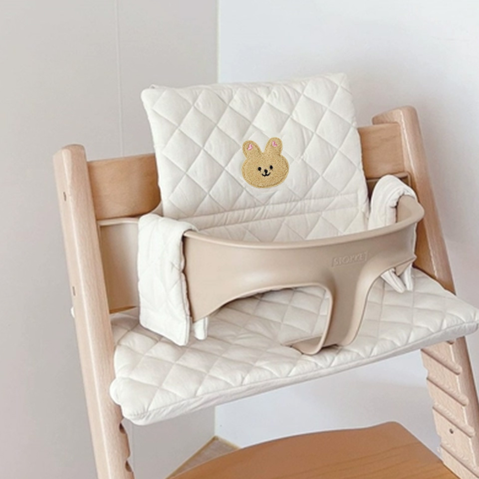 Baby Food Eating Chair - Süßes Baby Hochstuhl Kissen Hase Bär