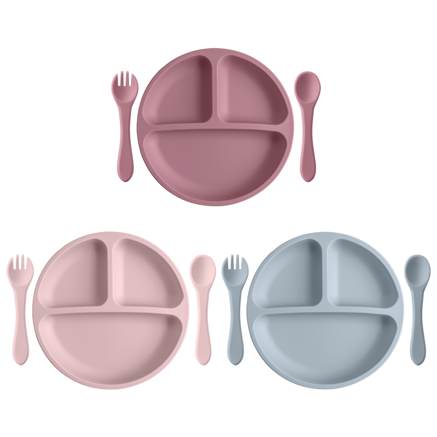 Baby Food Tray - 3PCS kinder Geschirr Set Baby Essen