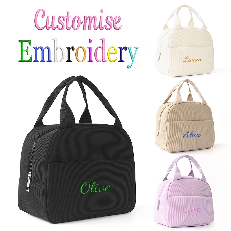 Baby Food Zip Lock Bag - Personalisierte, thermoisolierte Lebensmittel-Tasche für Kinder, Schultaschen