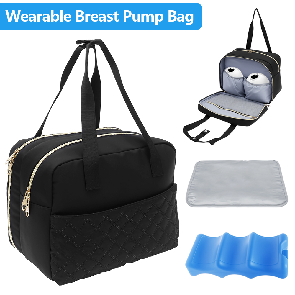 Baby Food Zip Lock Bag - Tragbare Milchpumpen-Tasche mit Kühlfach, Portable Aufbewahrungstasche