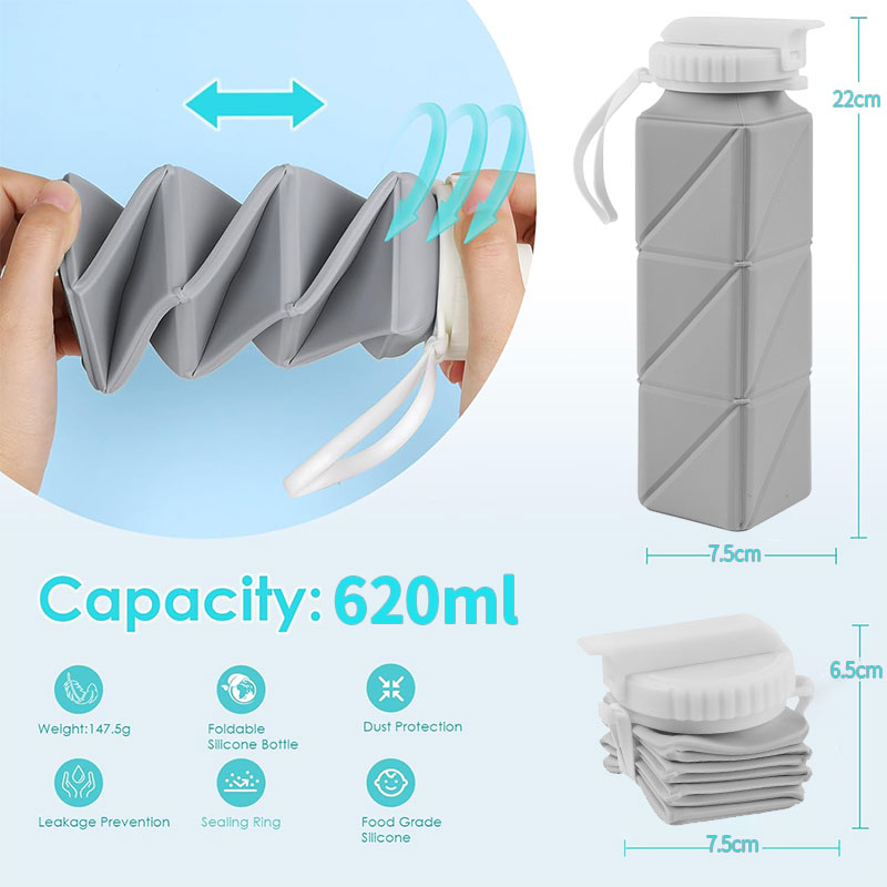 620 ml zusammenklappbarer Wass – Training Cup Straw Bewertung und Preis