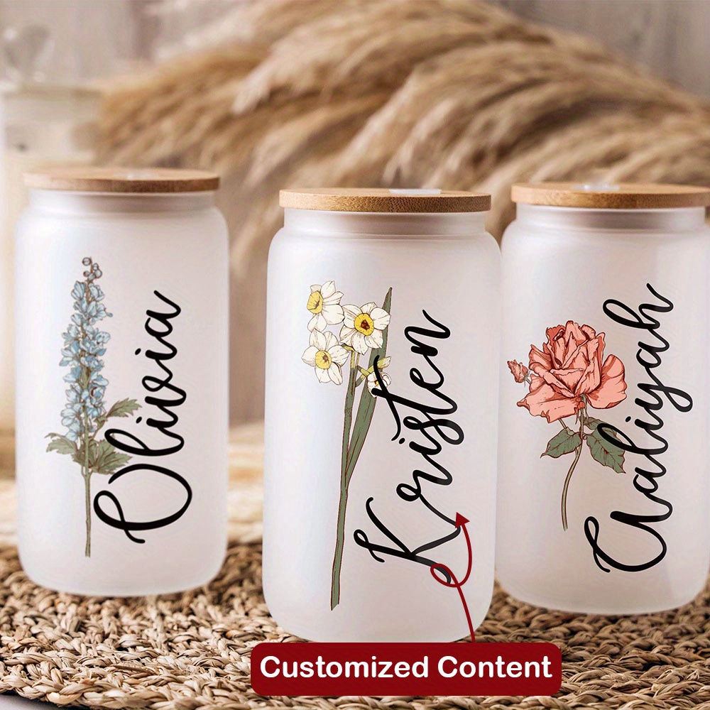 Personalisierter Geburtsblumen – Training Cup Straw Bewertung und Preis