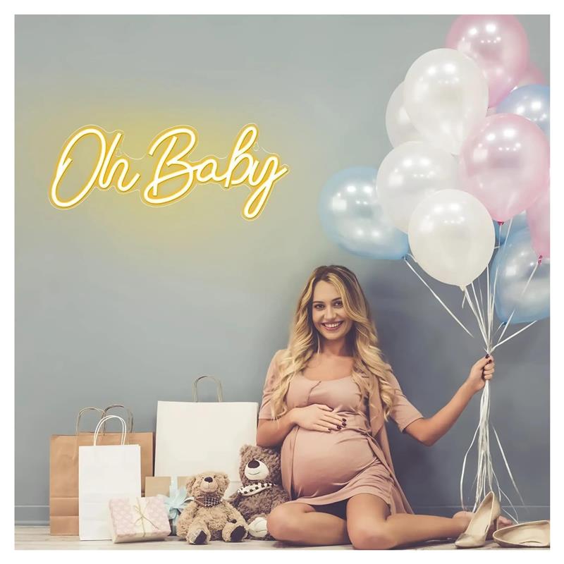 Oh Baby Neonschilder für Wandd – Baby Food Restaurant Bewertung und Preis