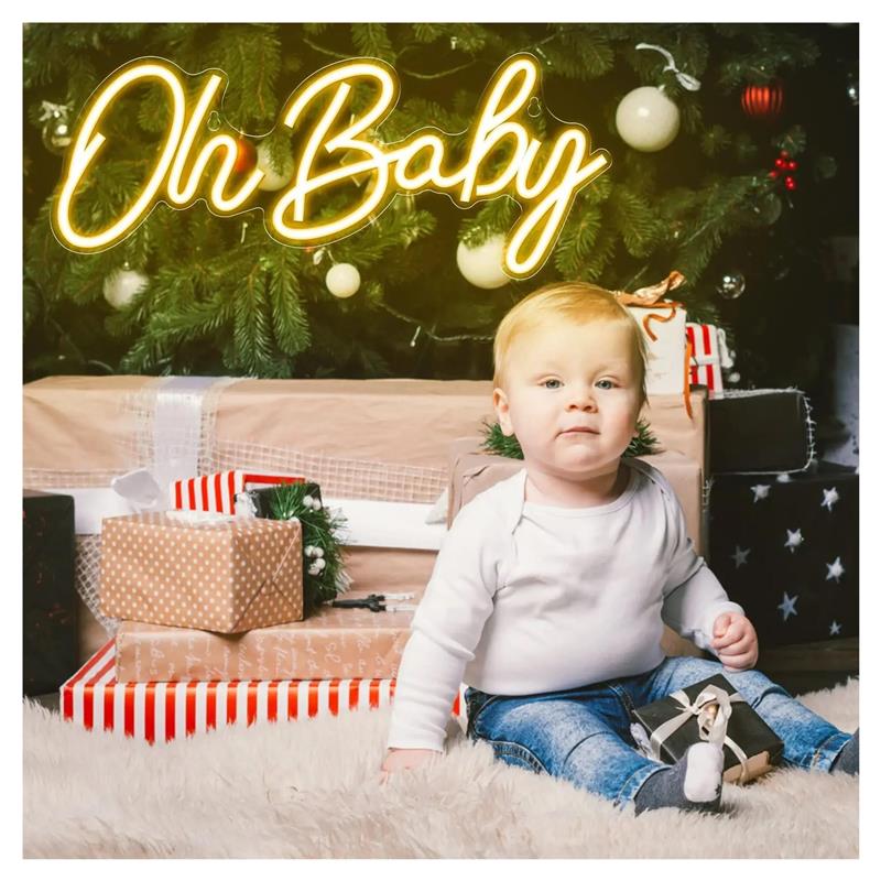 Oh Baby Neonschilder für Wandd – Baby Food Restaurant Bewertung und Preis