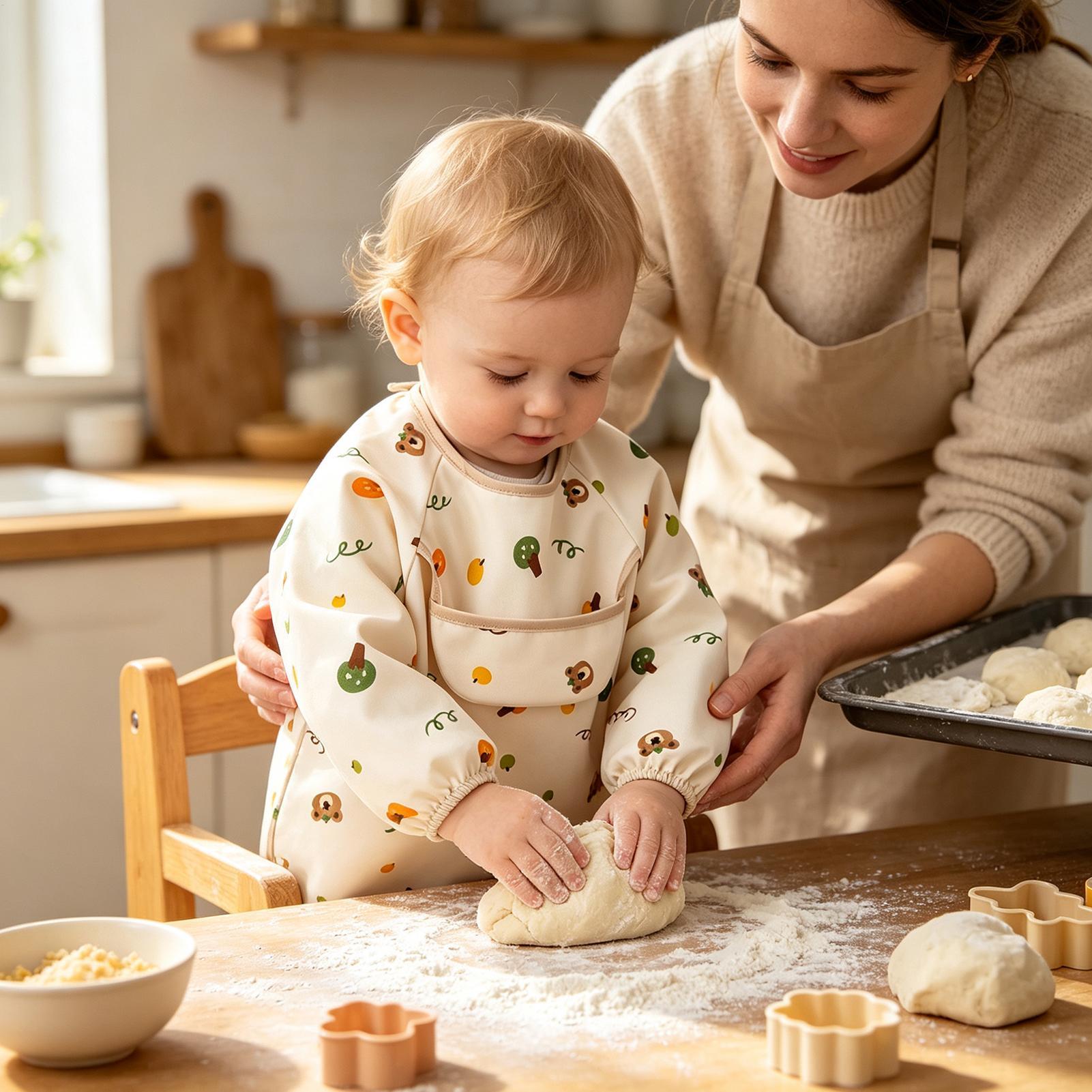 Kinder-Lätzchen, wasserdicht,  – Baby Food Restaurant Bewertung und Preis