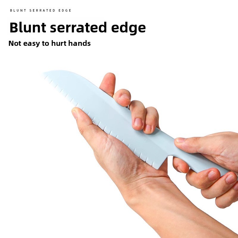 Rutschfestes Plastik-Küchenmes – Baby Food Knife Set Bewertung und Preis