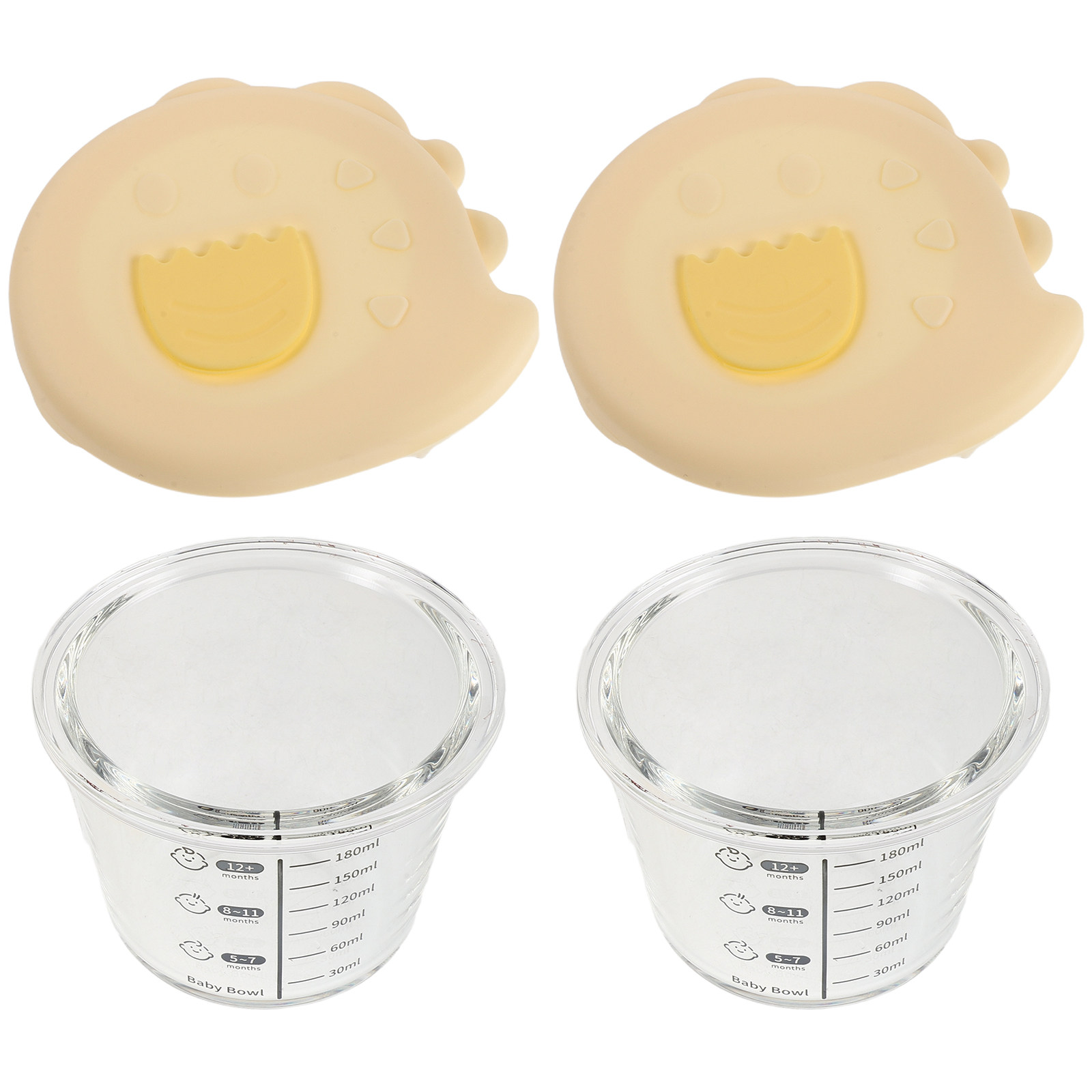 2 Stück Glas-Baby-Nahrungsaufb – Baby Food Glass Jars Bewertung und Preis