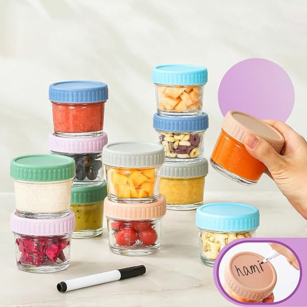 6 Stück Einmachglas aus Glas,  – Baby Food Glass Jars Bewertung und Preis