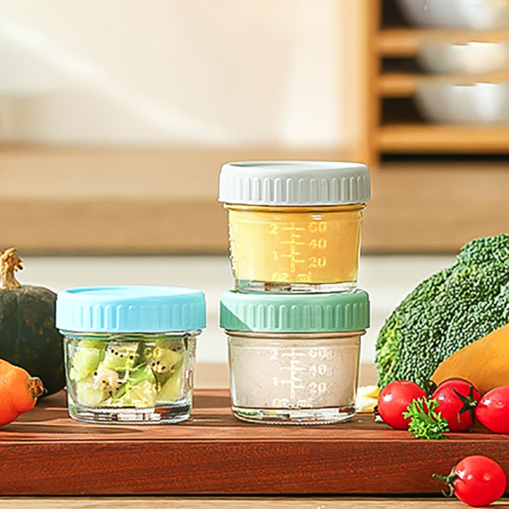 6 Stück Mehrzweck-Glas-Babynah – Baby Food Glass Jars Bewertung und Preis
