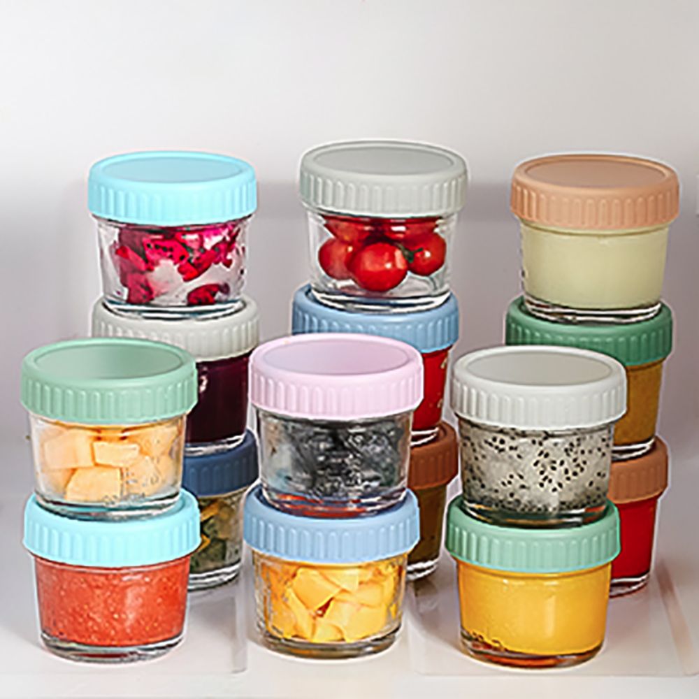 6 Stück Glas-Babynahrungsgläse – Baby Food Glass Jars Bewertung und Preis