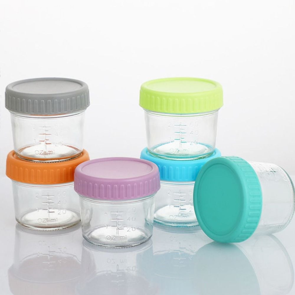 6 Stück Glas-Babynahrungsgläse – Baby Food Glass Jars Bewertung und Preis