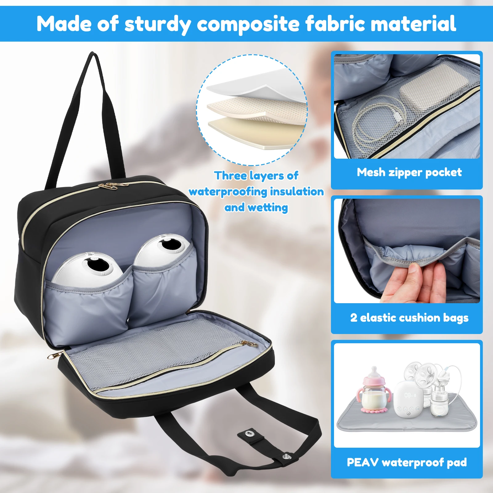 Milchpumpen-Aufbewahrungstasch – Baby Food Zip Lock Bag Bewertung und Preis