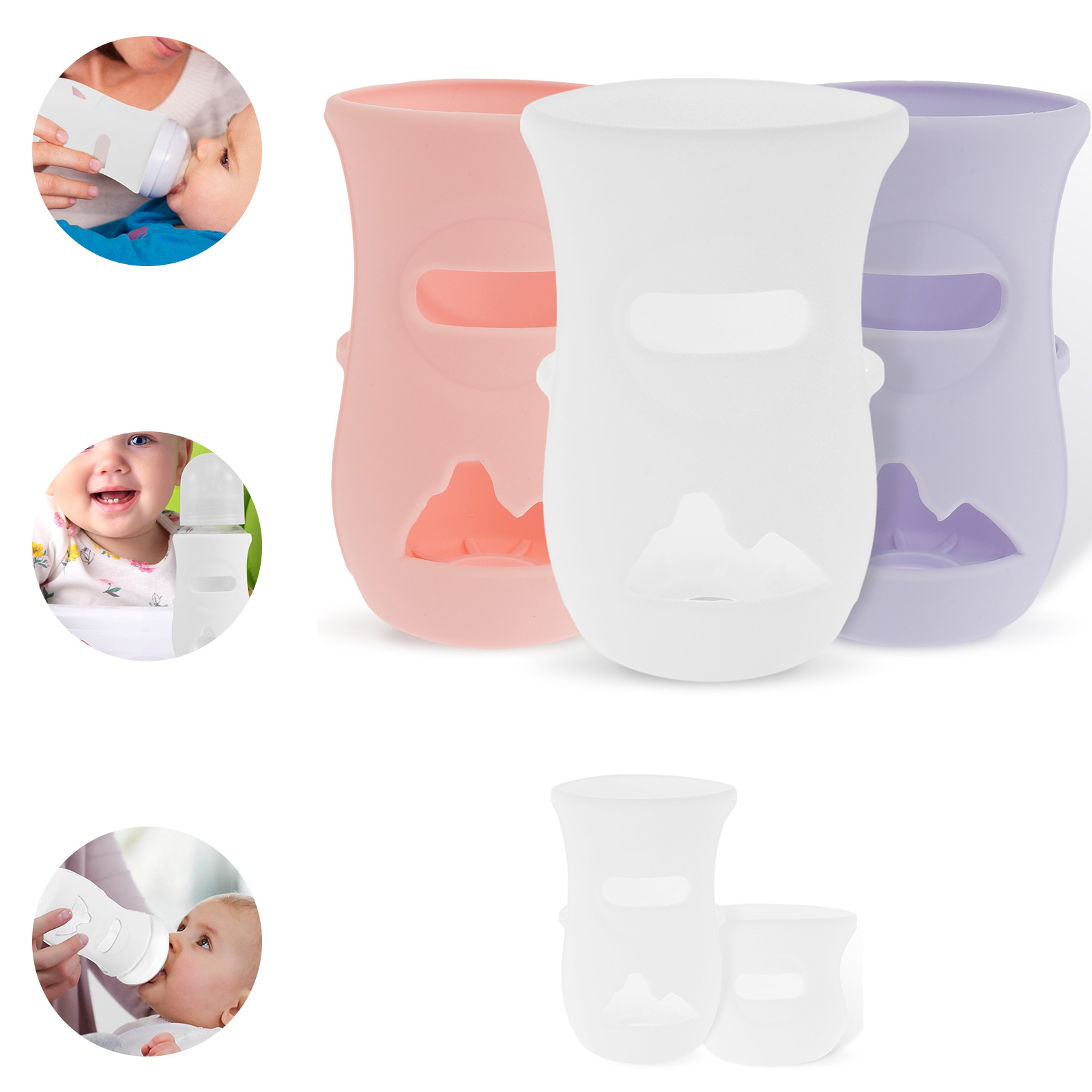 Silikonhüllen, Silikon-Babyfla – Baby Food Zip Lock Bag Bewertung und Preis