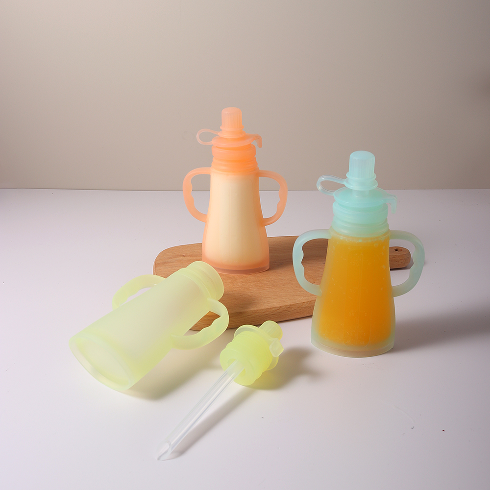 Neue Wiederverwendbare Silikon – Baby Food Zip Lock Bag Bewertung und Preis