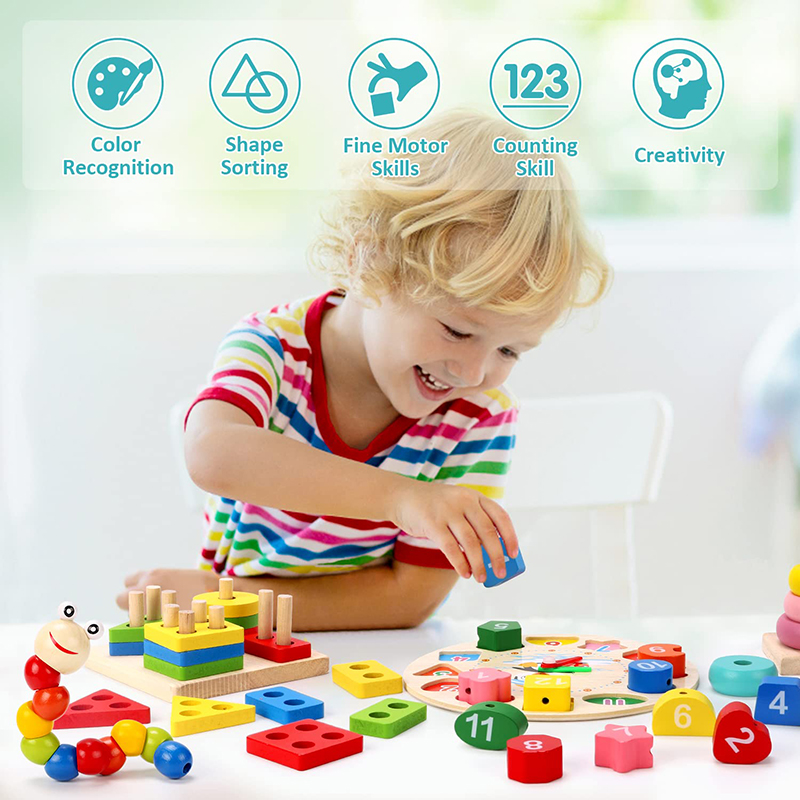 5-6 teile/satz Montessori Holz – Baby Food Eat Bewertung und Preis