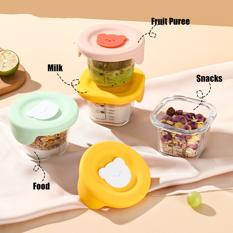 180 ml Glas-Vorratsdosen für B – Baby Food Glass Jars Bewertung und Preis