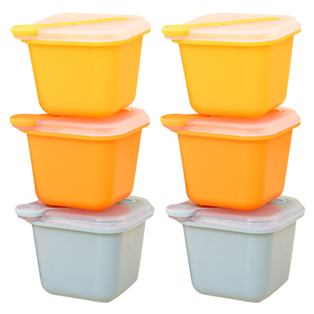6-teiliges Silikon-Eiswürfelfo – Baby Food Restaurant Bewertung und Preis