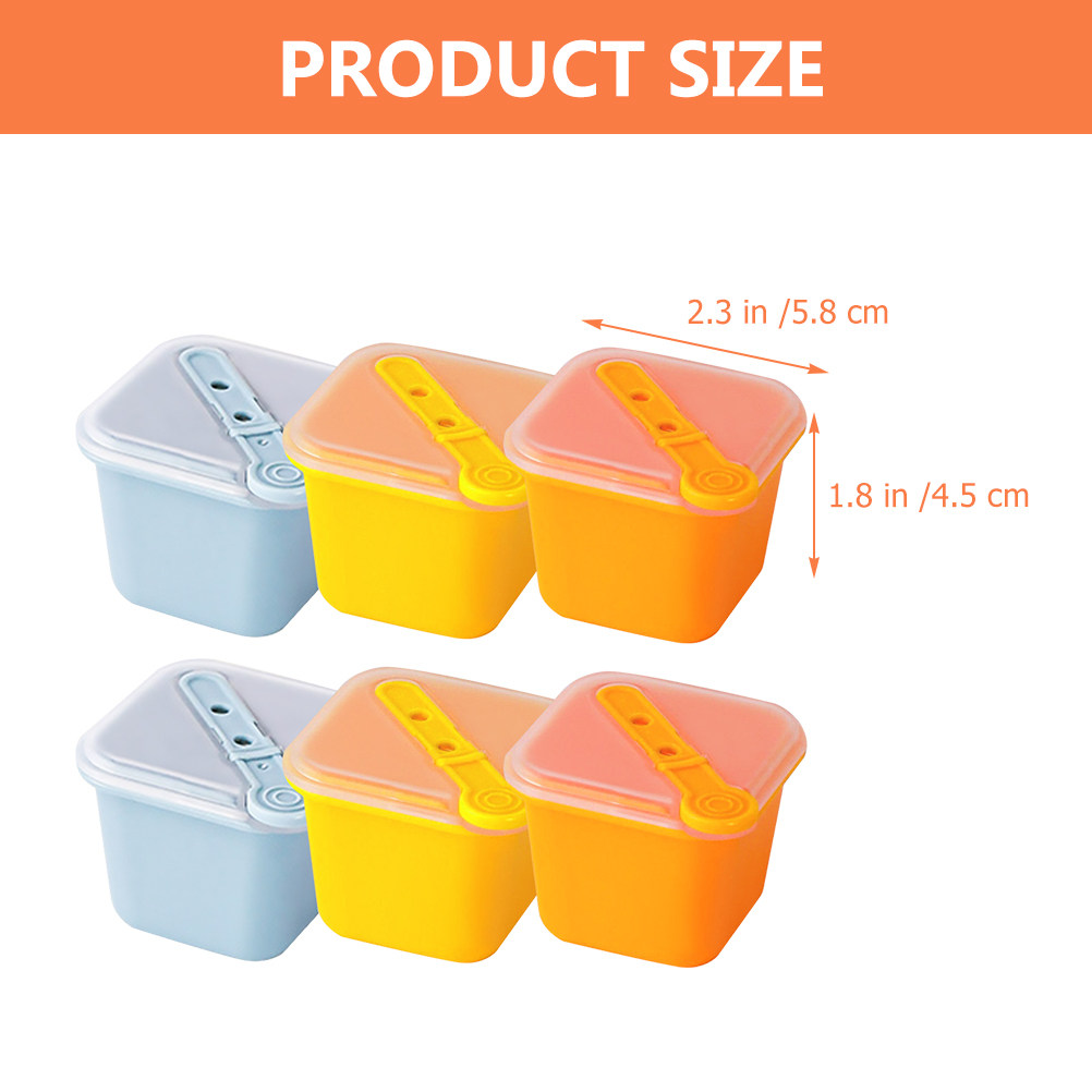 6-teiliges Silikon-Eiswürfelfo – Baby Food Restaurant Bewertung und Preis