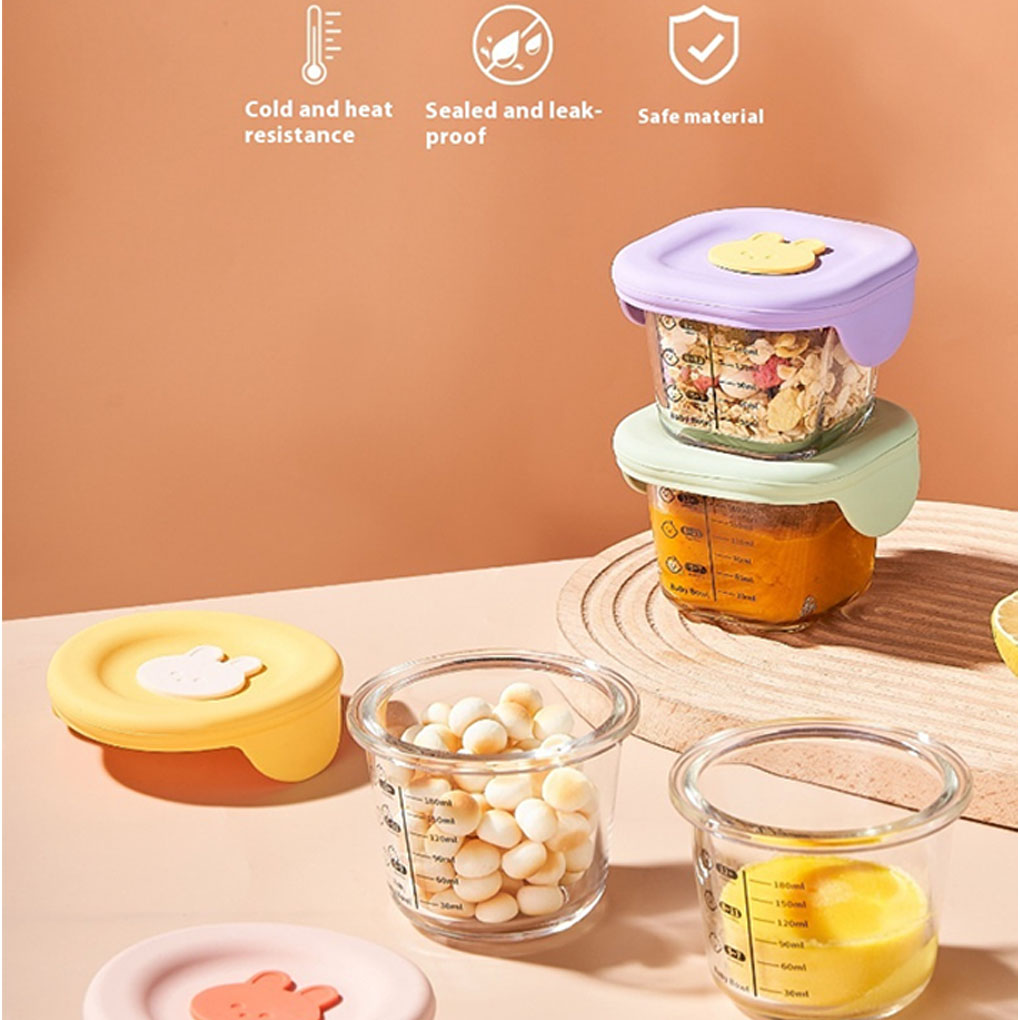 4er-Pack Glasbehälter für Baby – Baby Food Glass Jars Bewertung und Preis
